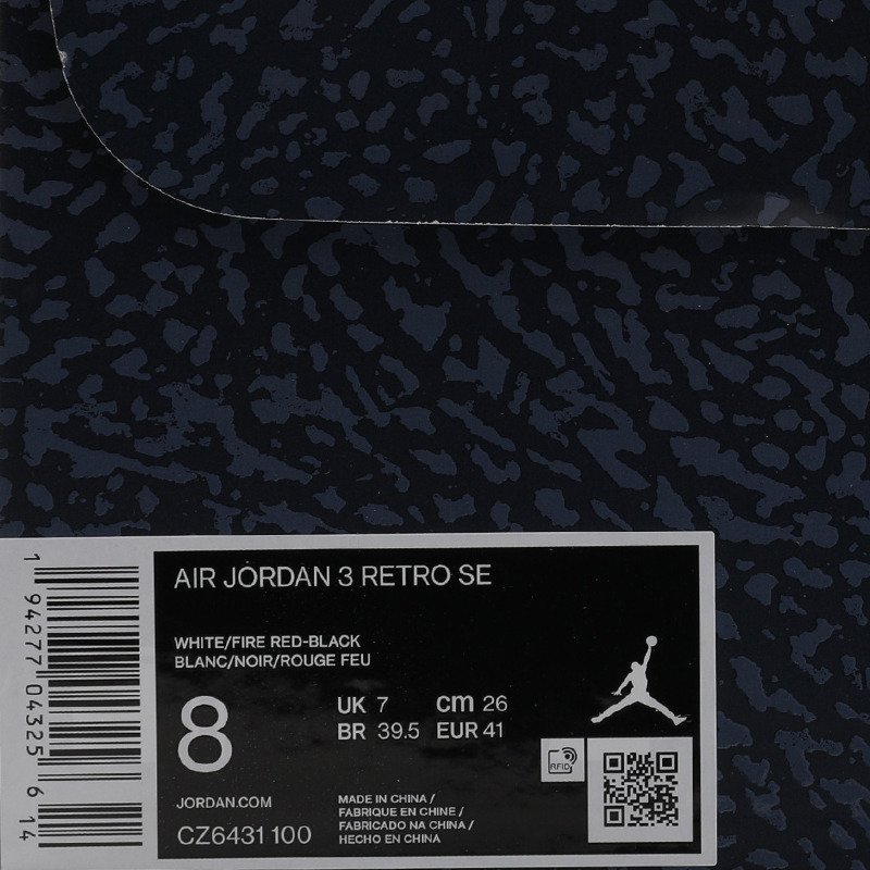 Nike Air Jordan 3 Retro SE Basketball Shoes/Sneakers